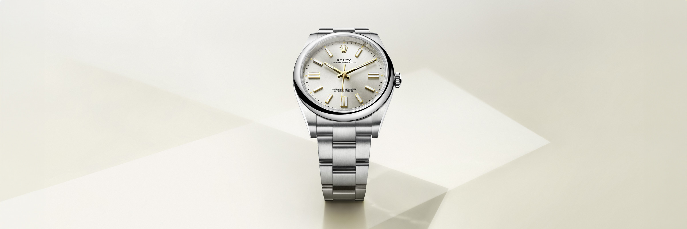 rolex Oyster Perpetual in Oystersteel, M126000-0008 - Boglietti Gioielliere