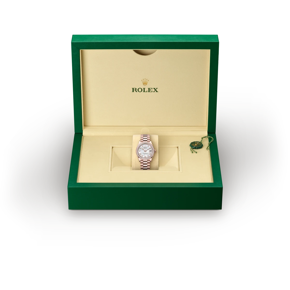 rolex Datejust in Oro Everose 18 ct, M278285RBR-0005 - Boglietti Gioielliere