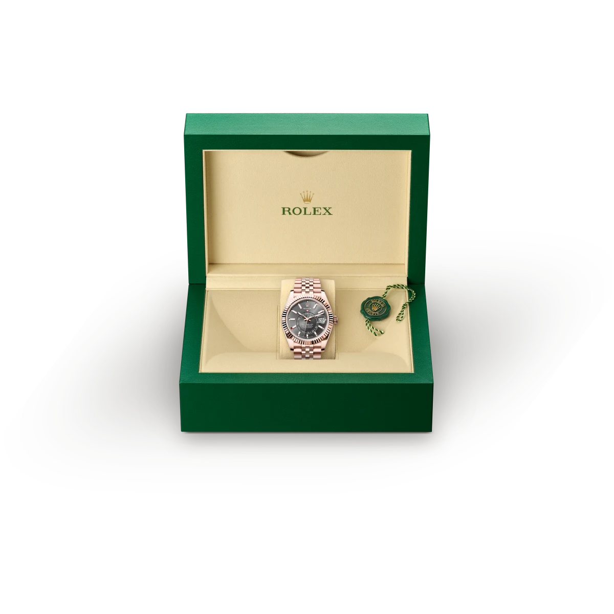 rolex Sky-Dweller in oro Everose 18 ct, M336935-0008 - Boglietti Gioielliere