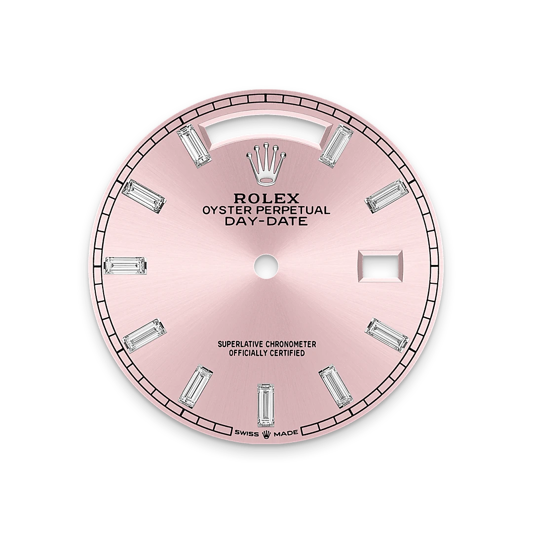 rolex Day-Date in 18 ct white gold, M128399TBR-0029 - Boglietti Gioielliere