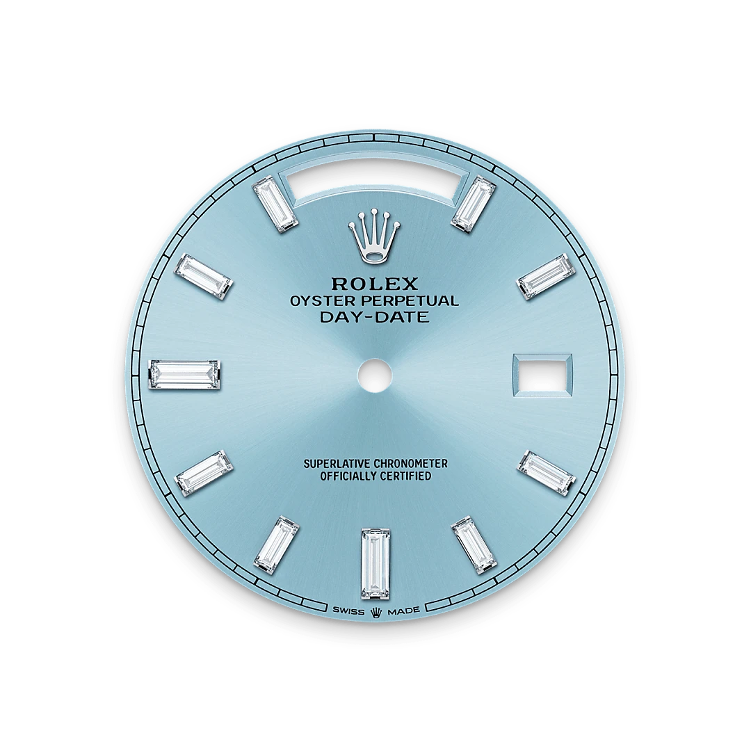 rolex Day-Date in Platinum, M228396TBR-0002 - Boglietti Gioielliere