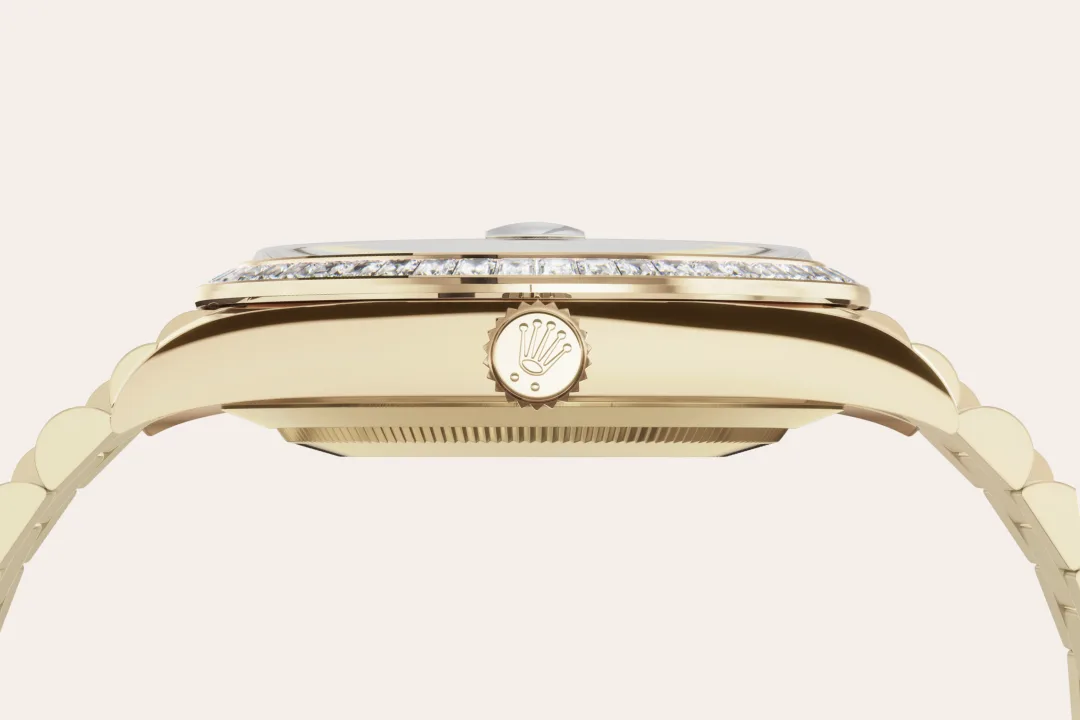 rolex Day-Date in 18 ct yellow gold, M228398TBR-0036 - Boglietti Gioielliere