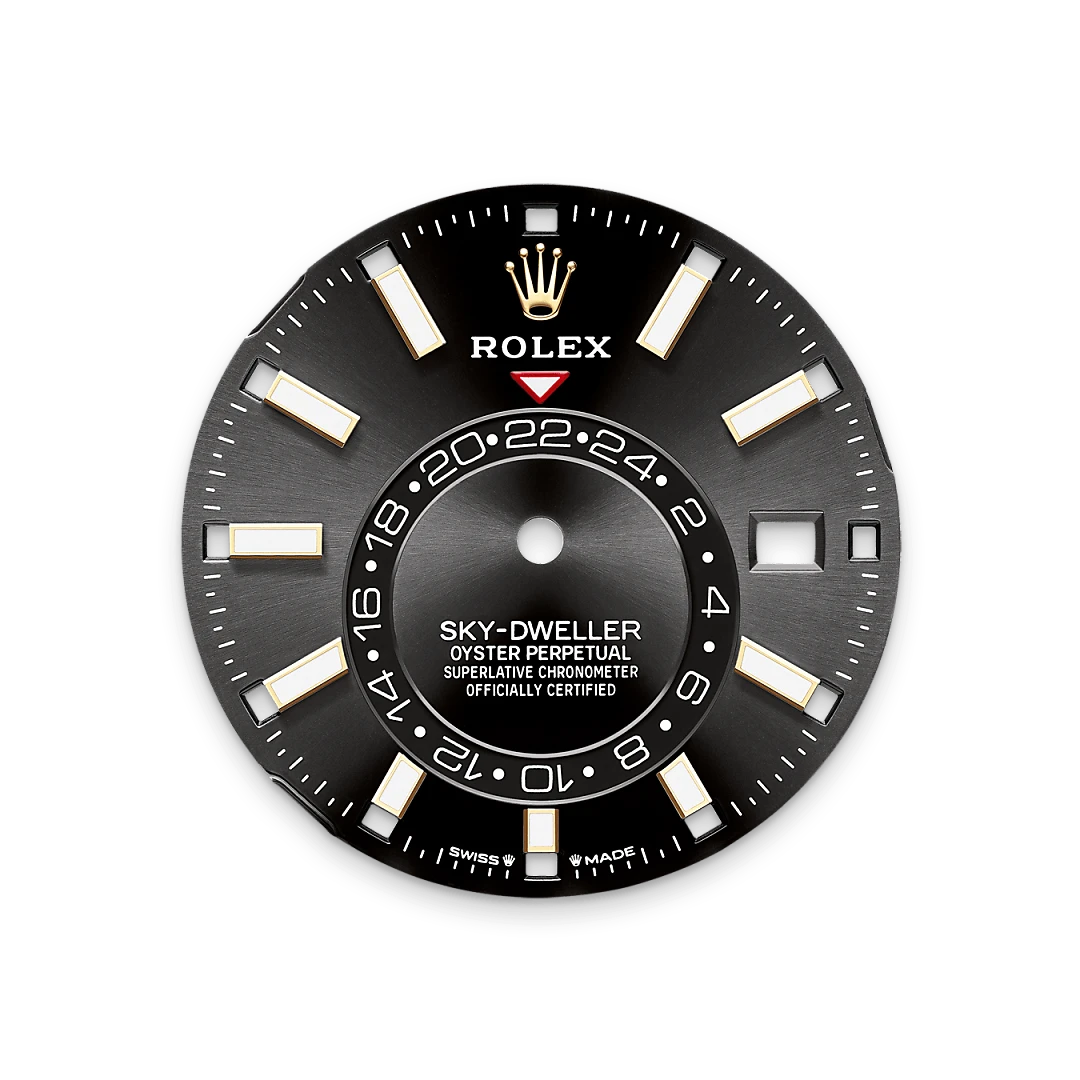 rolex Sky-Dweller in Rolesor giallo (combinazione di acciaio Oystersteel e oro giallo), M336933-0004 - Boglietti Gioielliere