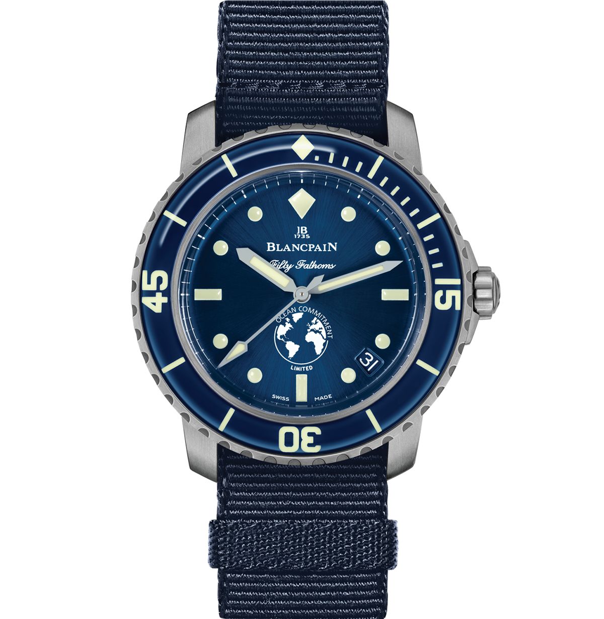 Blancpain Fifty Fathoms Ocean Commitment III 5008 11B40 NAOA