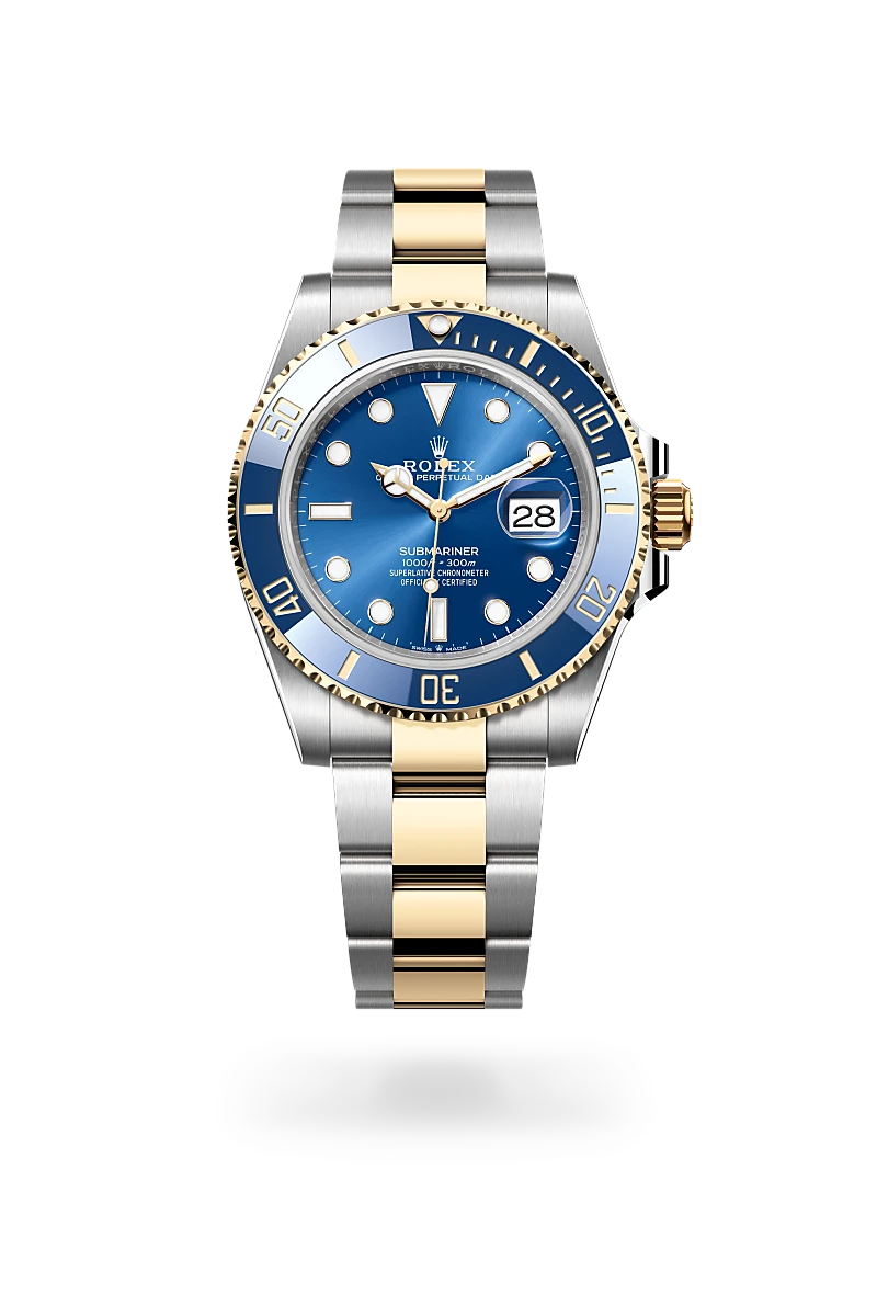 rolex Submariner in Yellow Rolesor - combination of Oystersteel and yellow gold, M126613LB-0002 - Boglietti Gioielliere