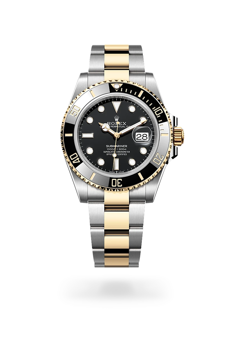 rolex Submariner in Yellow Rolesor - combination of Oystersteel and yellow gold, M126613LN-0002 - Boglietti Gioielliere