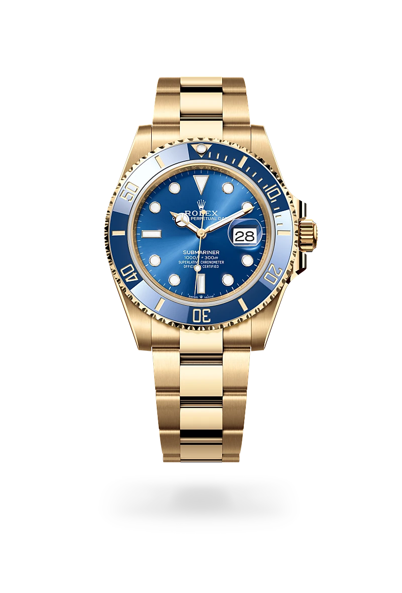 rolex Submariner in 18 ct yellow gold, M126618LB-0002 - Boglietti Gioielliere