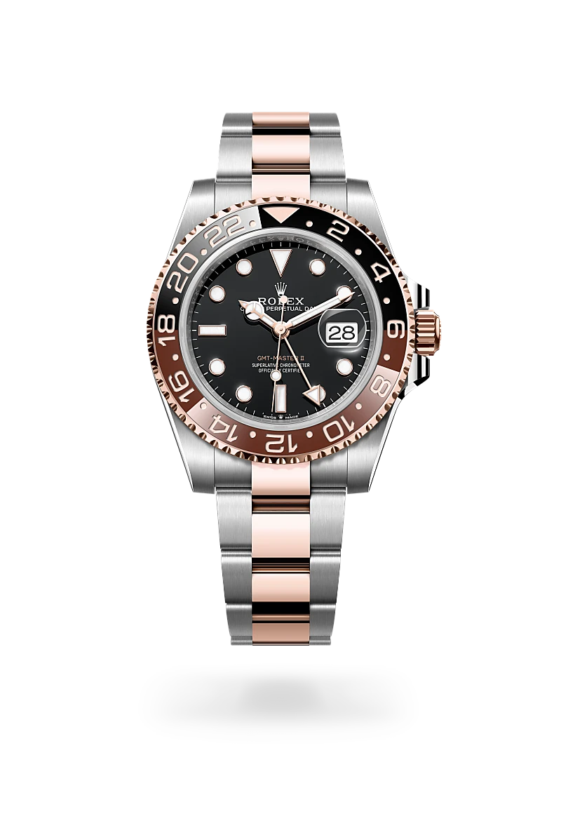 rolex GMT-Master II in Everose Rolesor - combination of Oystersteel and Everose gold, M126711CHNR-0002 - Boglietti Gioielliere