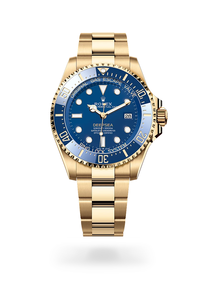 rolex Deepsea in 18 ct yellow gold, M136668LB-0001 - Boglietti Gioielliere