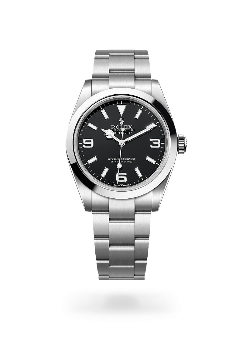 rolex Explorer in Oystersteel, M224270-0001 - Boglietti Gioielliere