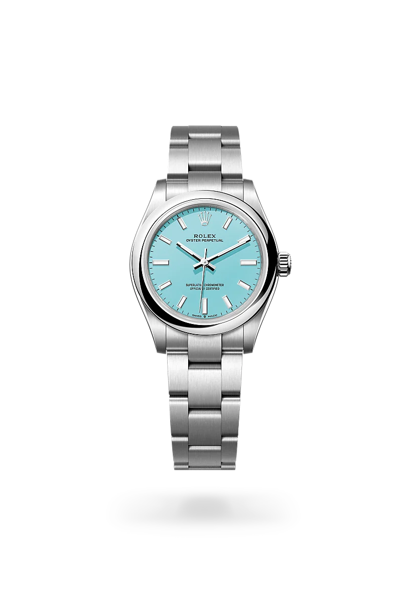 rolex Oyster Perpetual in Oystersteel, M277200-0007 - Boglietti Gioielliere