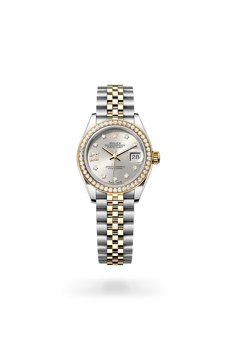 rolex Lady-Datejust in Rolesor giallo (combinazione di acciaio Oystersteel e oro giallo), M279383RBR-0003 - Boglietti Gioielliere