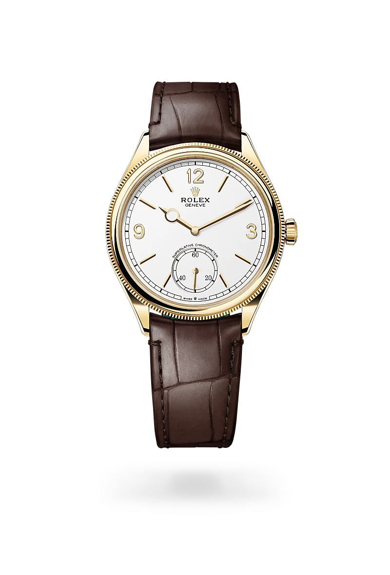 rolex 1908 in 18 ct yellow gold, M52508-0006 - Boglietti Gioielliere