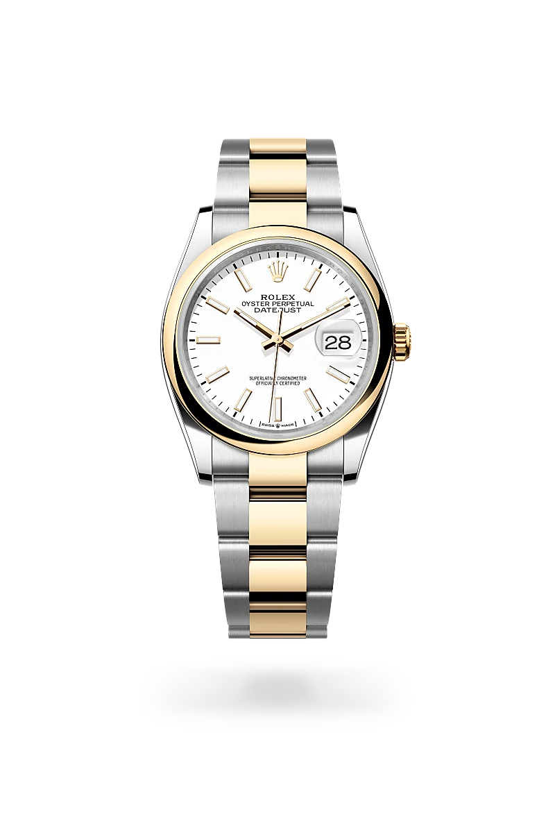 rolex Datejust in Yellow Rolesor - combination of Oystersteel and yellow gold, M126203-0020 - Boglietti Gioielliere