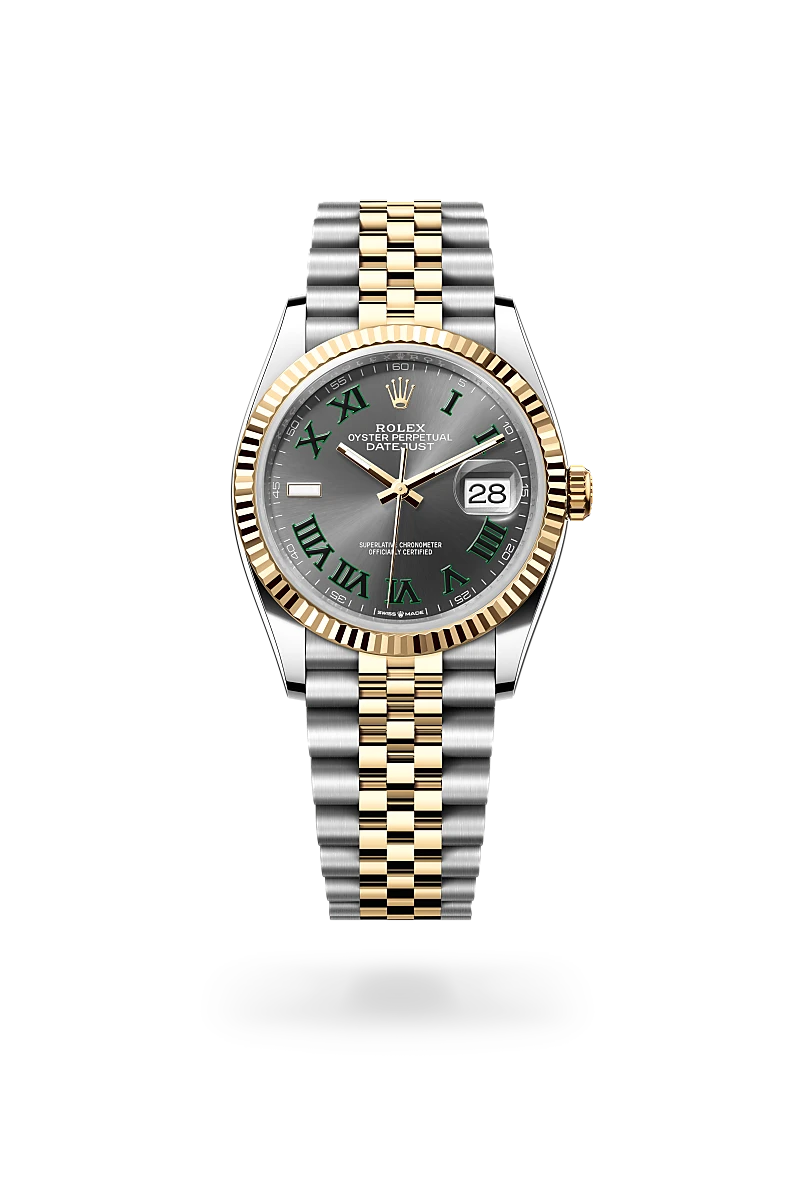 rolex Datejust in Yellow Rolesor - combination of Oystersteel and yellow gold, M126233-0035 - Boglietti Gioielliere