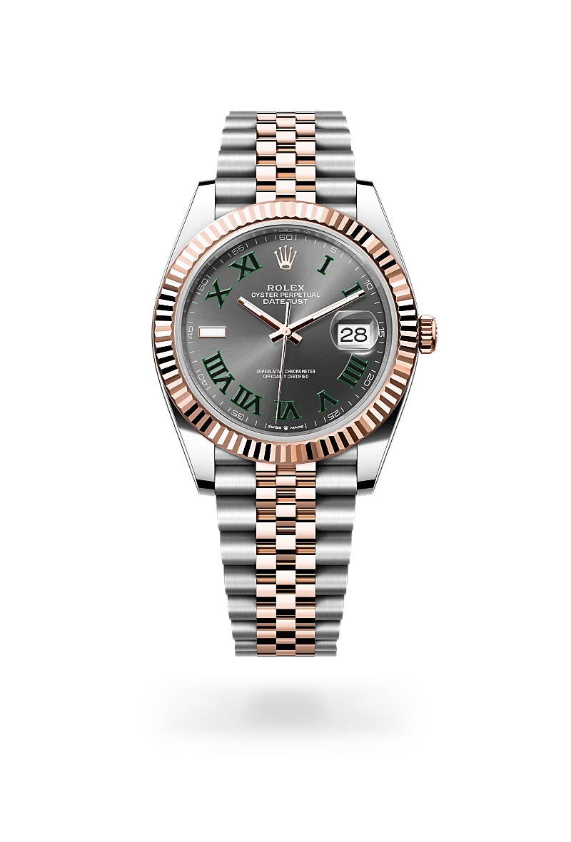 rolex Datejust in Rolesor Everose (combinazione di acciaio Oystersteel e oro Everose), M126331-0016 - Boglietti Gioielliere