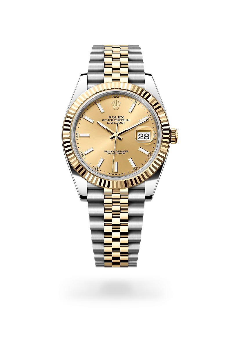 rolex Datejust in Yellow Rolesor - combination of Oystersteel and yellow gold, M126333-0010 - Boglietti Gioielliere