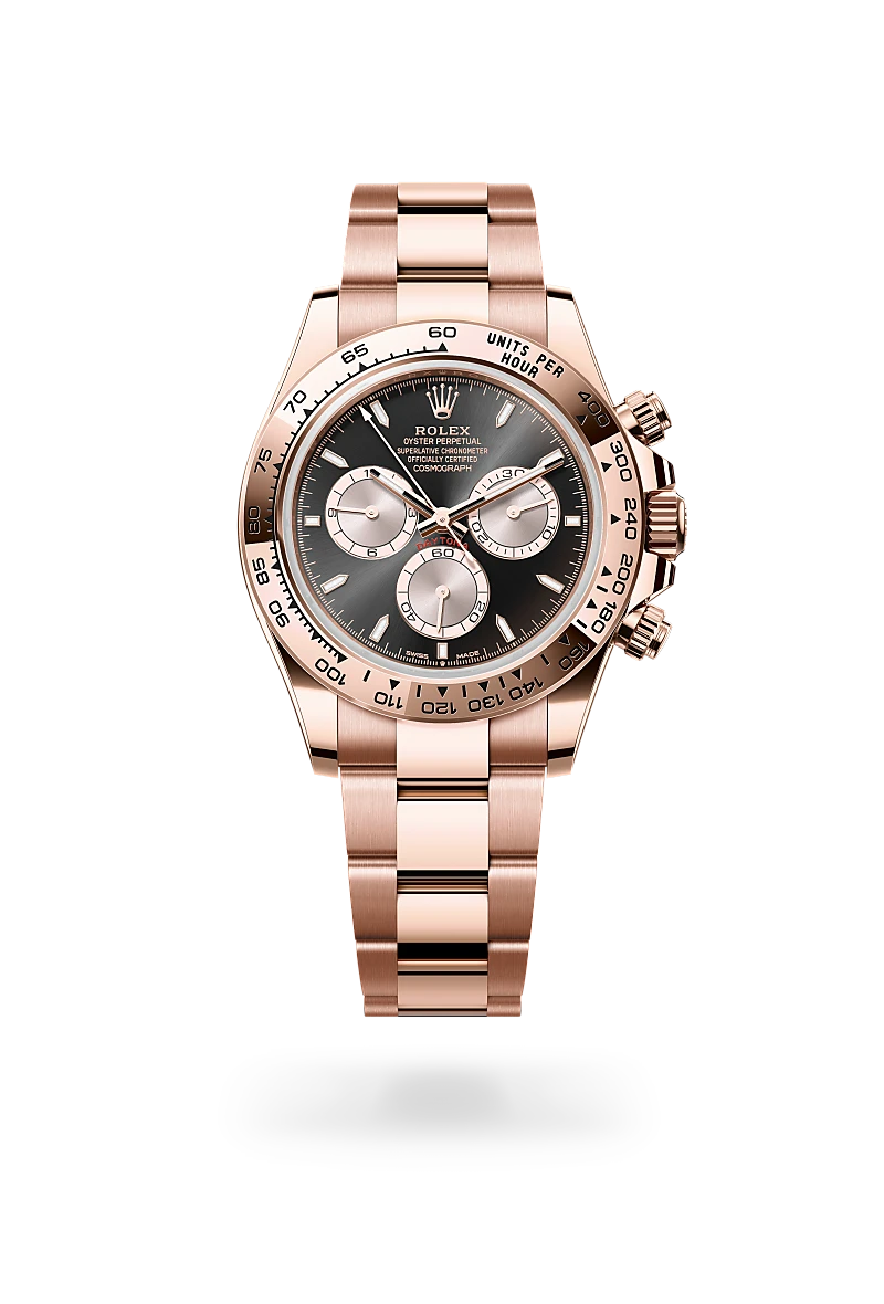 rolex Cosmograph Daytona in 18 ct Everose gold, M126505-0001 - Boglietti Gioielliere