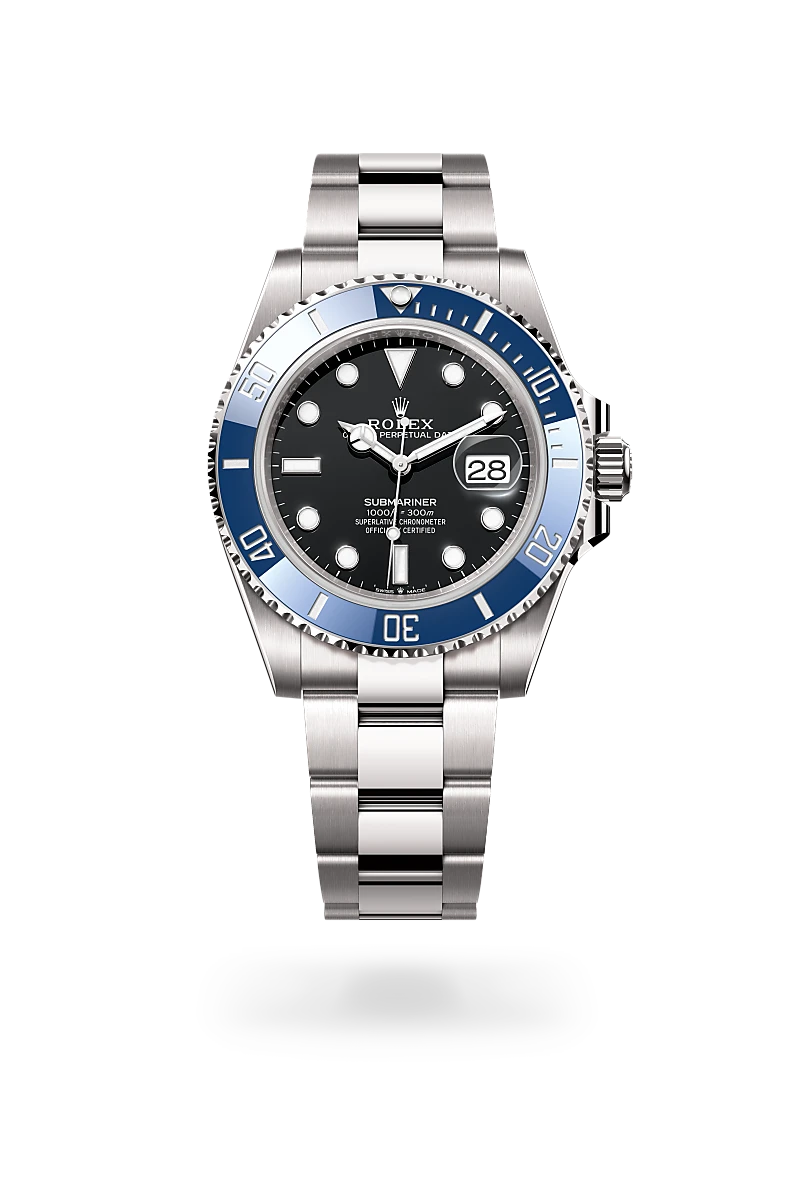 rolex Submariner in 18 ct white gold, M126619LB-0003 - Boglietti Gioielliere