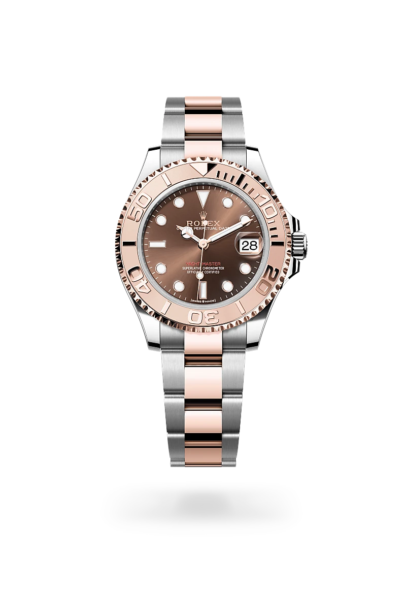 rolex Yacht-Master in Everose Rolesor - combination of Oystersteel and Everose gold, M268621-0003 - Boglietti Gioielliere