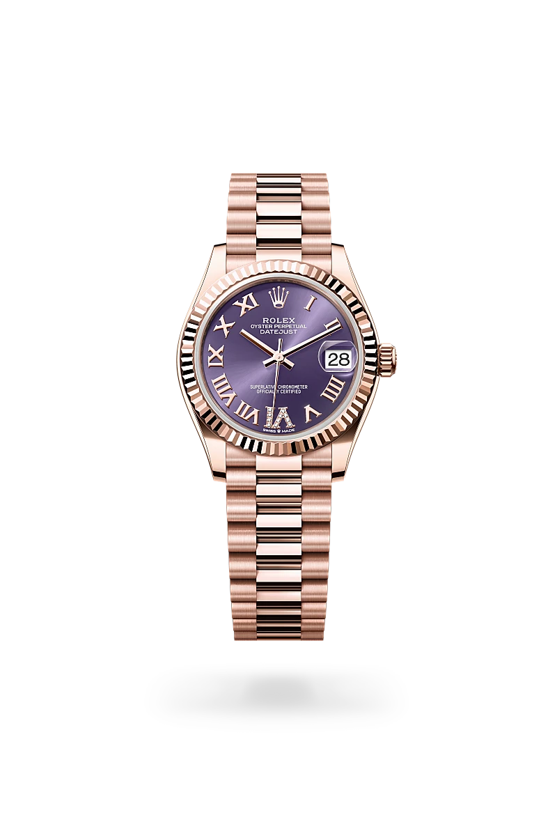 rolex Datejust in Oro Everose 18 ct, M278275-0029 - Boglietti Gioielliere