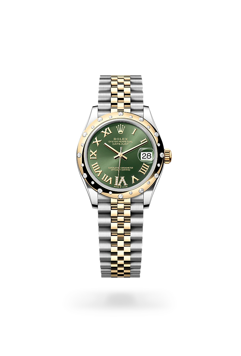 rolex Datejust in Yellow Rolesor - combination of Oystersteel and yellow gold, M278343RBR-0016 - Boglietti Gioielliere