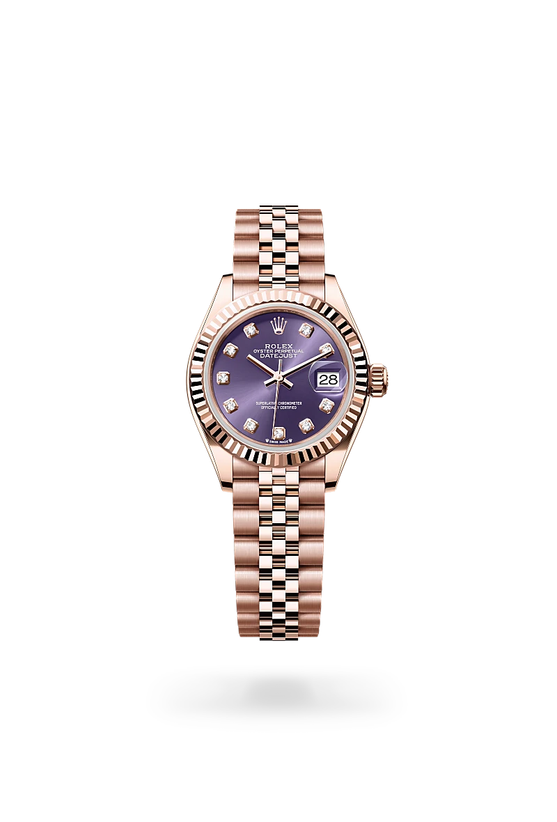 rolex Lady-Datejust in Oro Everose 18 ct, M279175-0020 - Boglietti Gioielliere